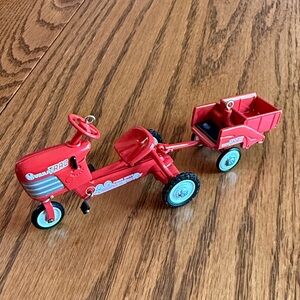Hallmark Keepsake Ornament Tractor and Trailer